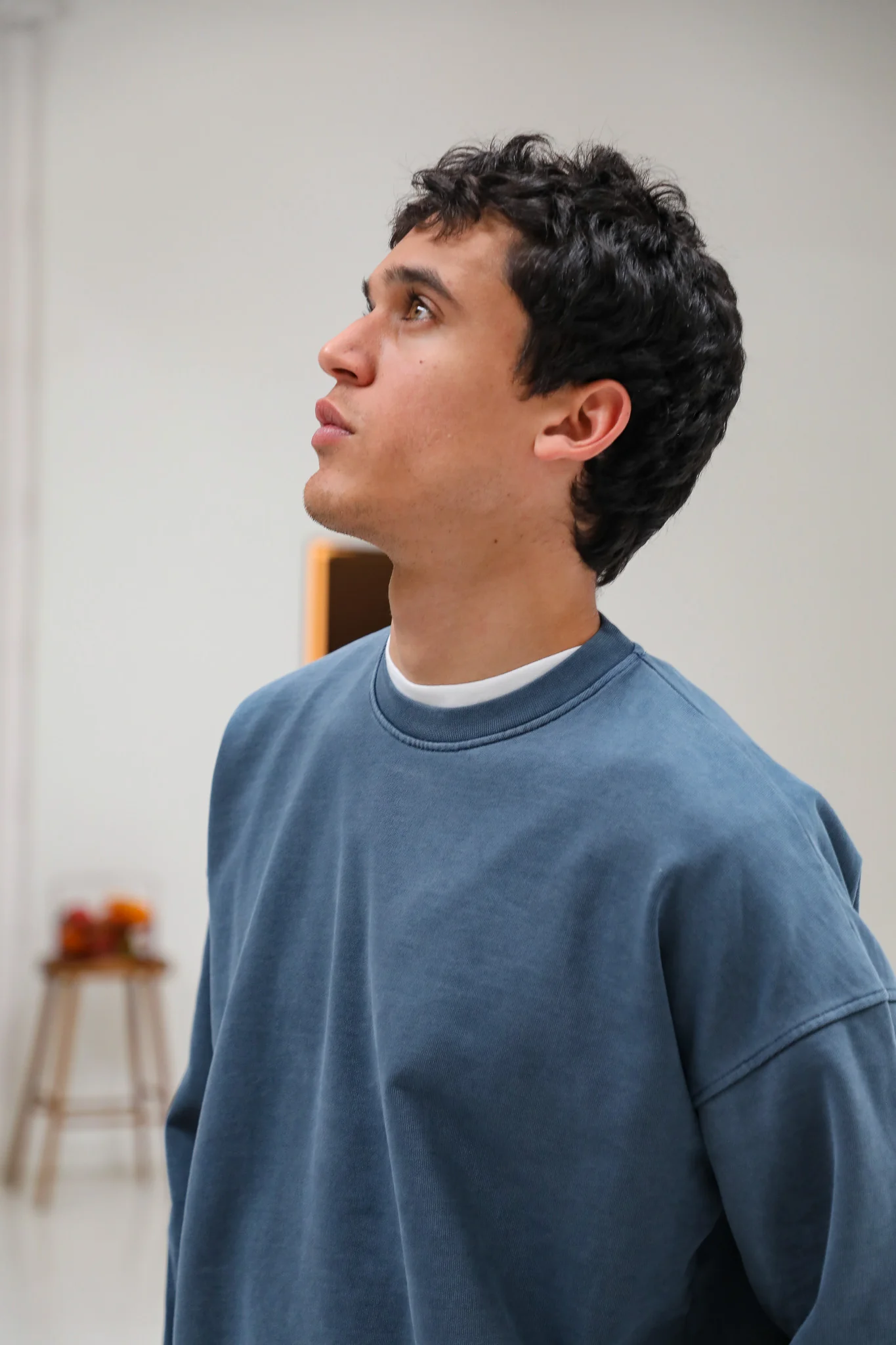 Back Pocket Sweatshirt Blue - Image 8