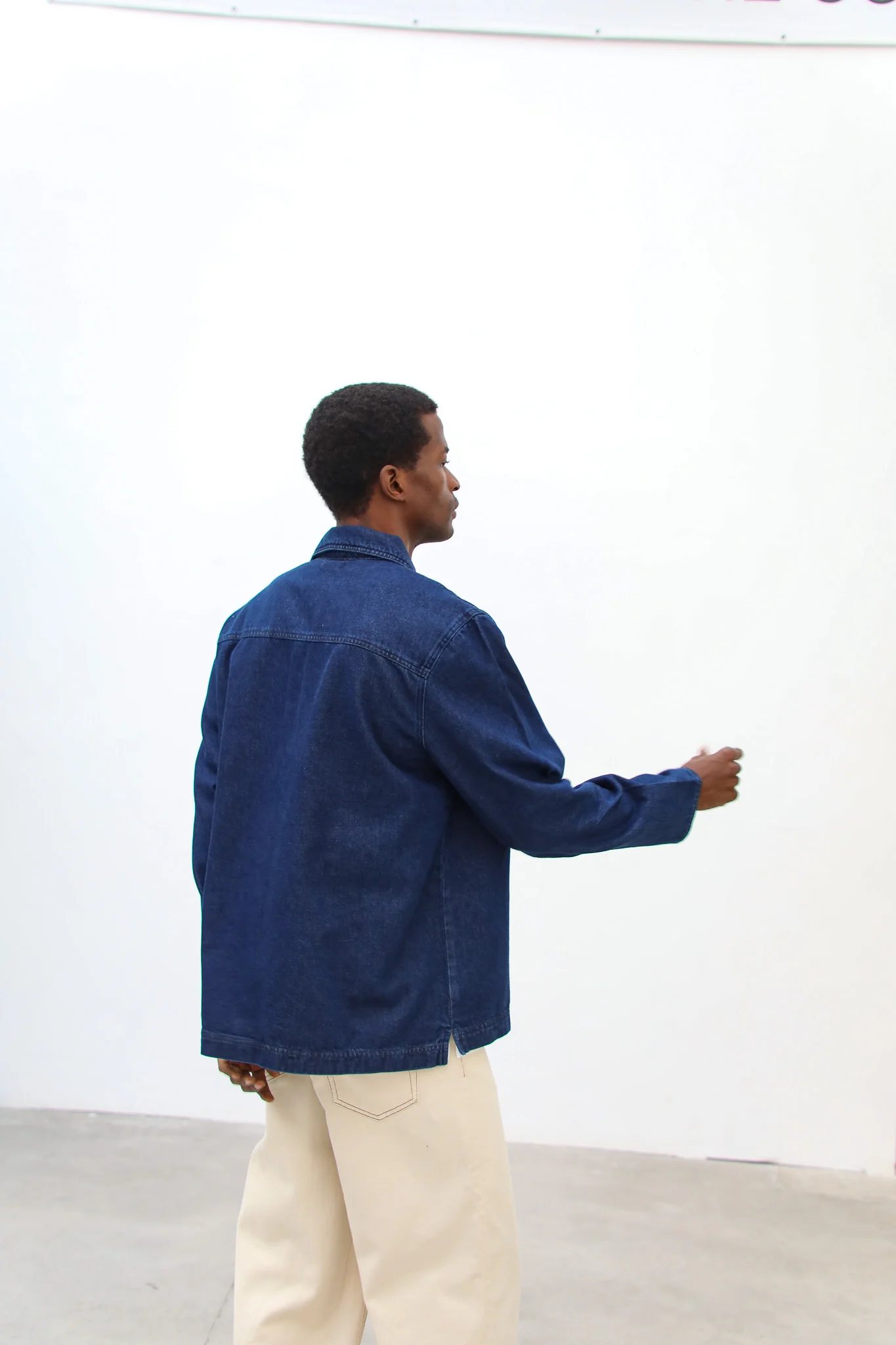 Dark Denim Polo - Image 8