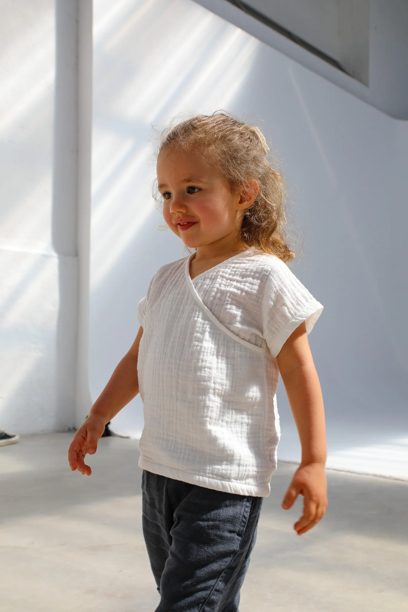 Ramsitos Cotton Blouse White - Image 3